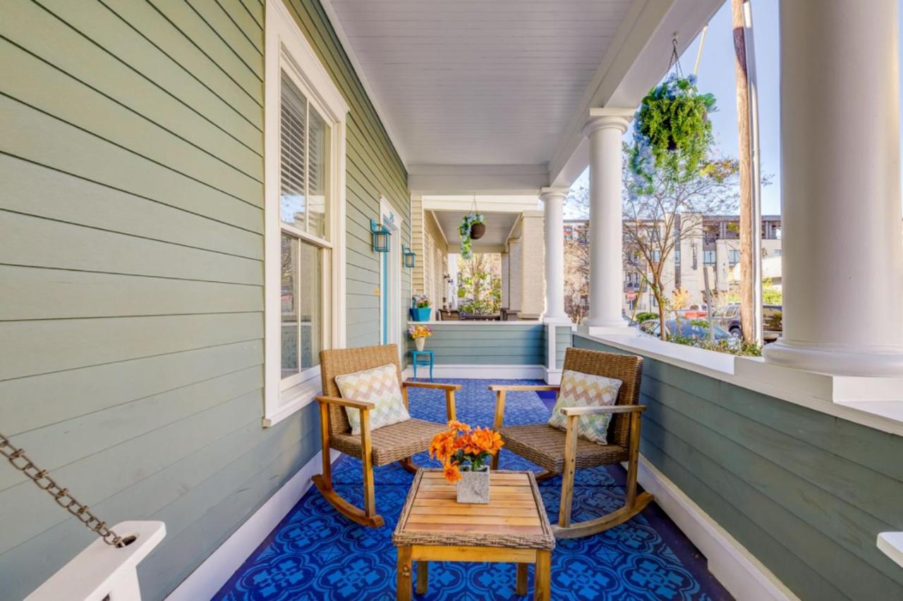 Southern Charmer-Historic District Downtown-Front Porch-Walk Score 90!!-Private Parking-1 Minute To Forsyth Park Savannah Exterior foto